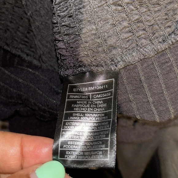 BB DAKOTA Black “Did I Flutter “crop  Top Sz XS - Picture 6 of 12